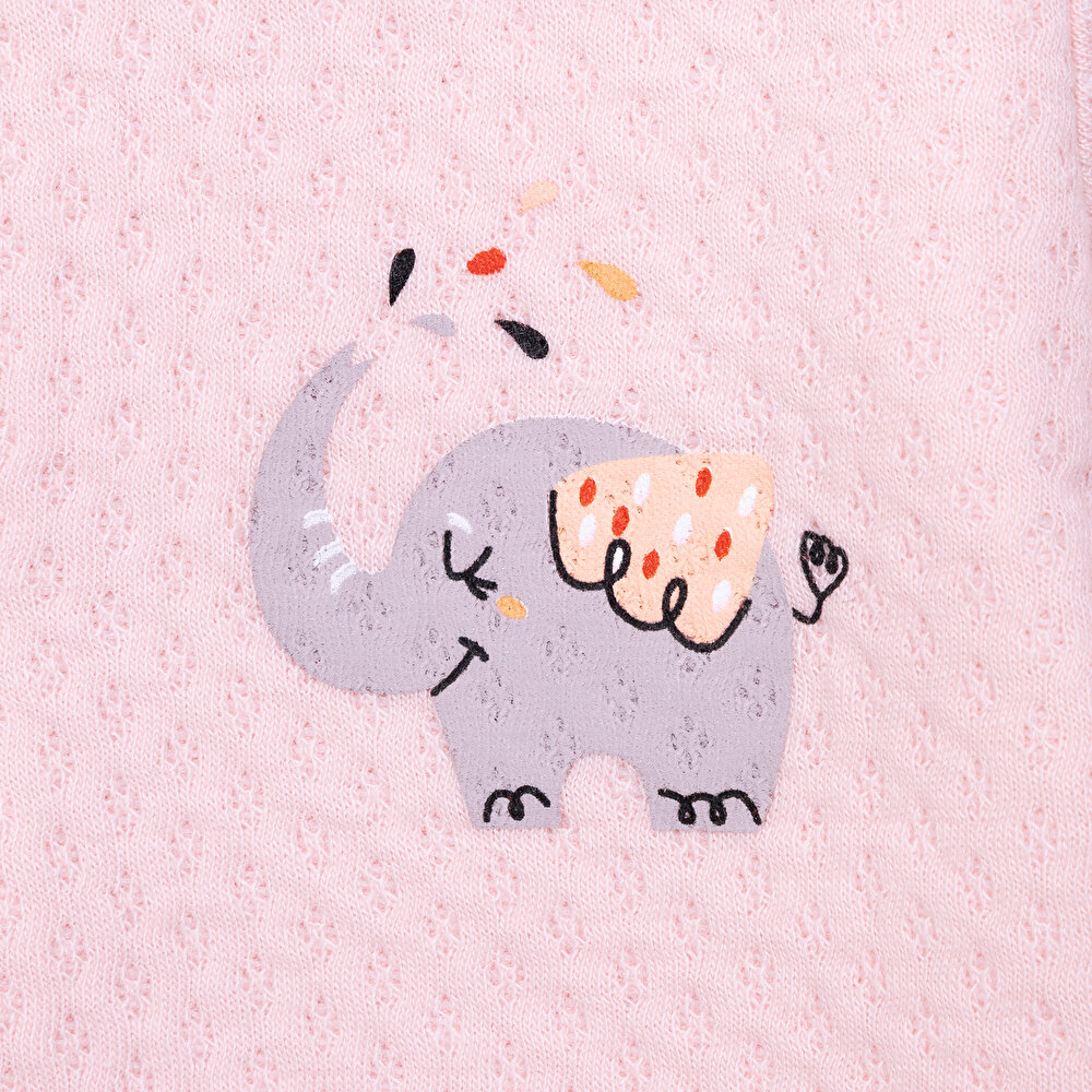 Kapitone Hırka Kız Bebek