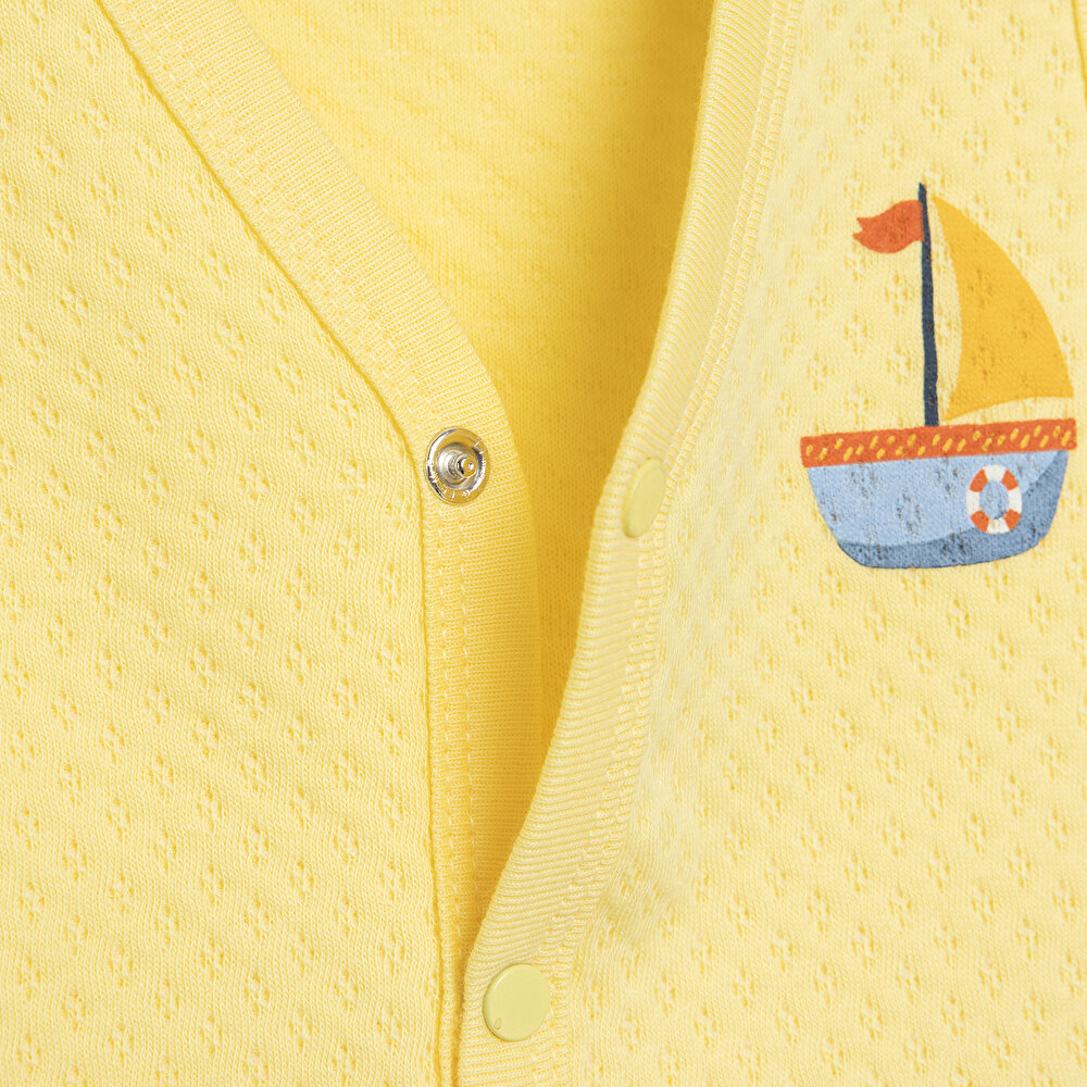 Kapitone Yelek Erkek Bebek