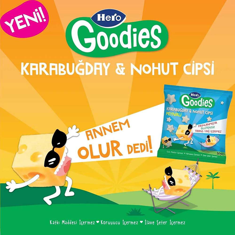 Karabuğdaylı Peynirli Nohut Cips 30 gr