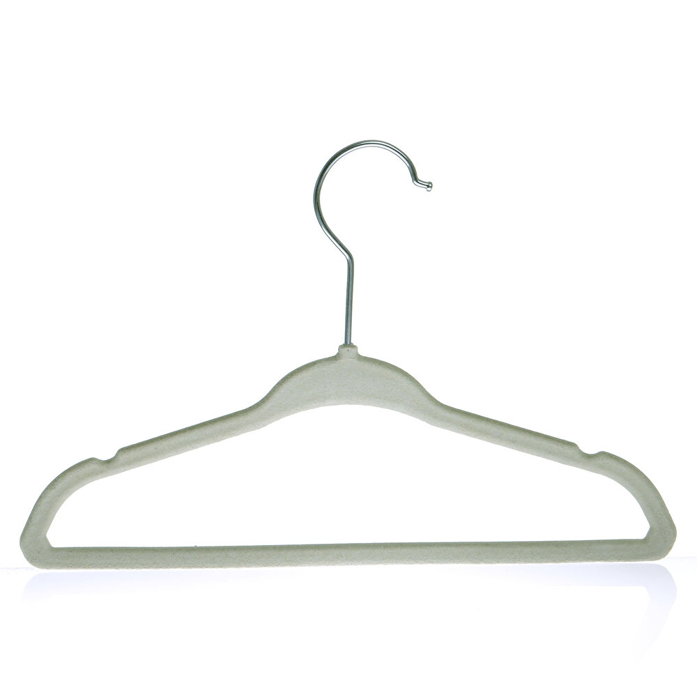 Kaydırmaz Yüzey 5li Elbise Askısı