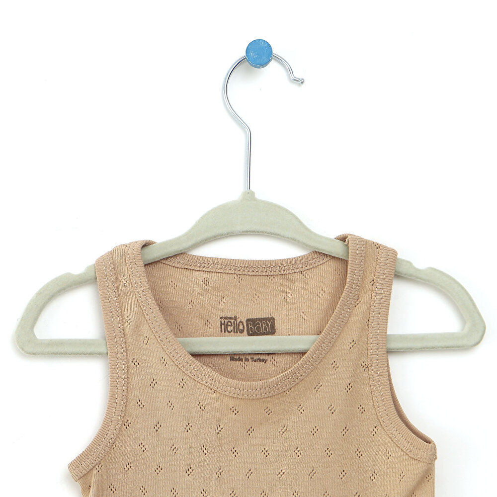 Kaydırmaz Yüzey 5li Elbise Askısı