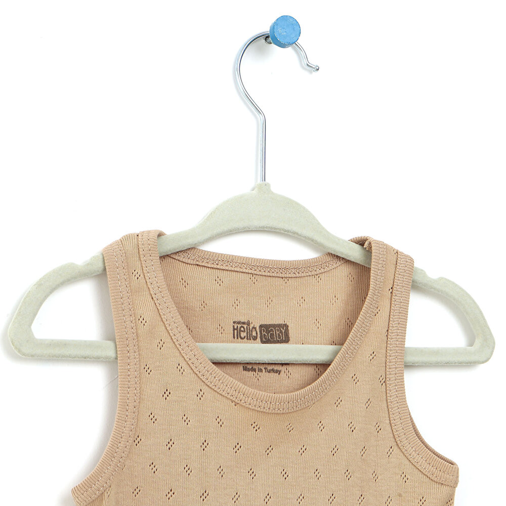 Kaydırmaz Yüzey 5li Elbise Askısı