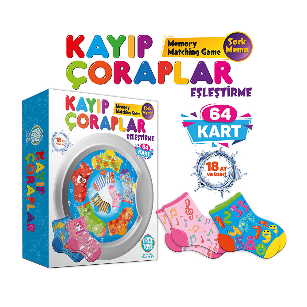 Kayıp Çoraplar Eşleştirme Oyunu