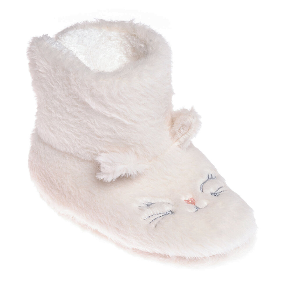 Kedi Desenli Kız Panduf