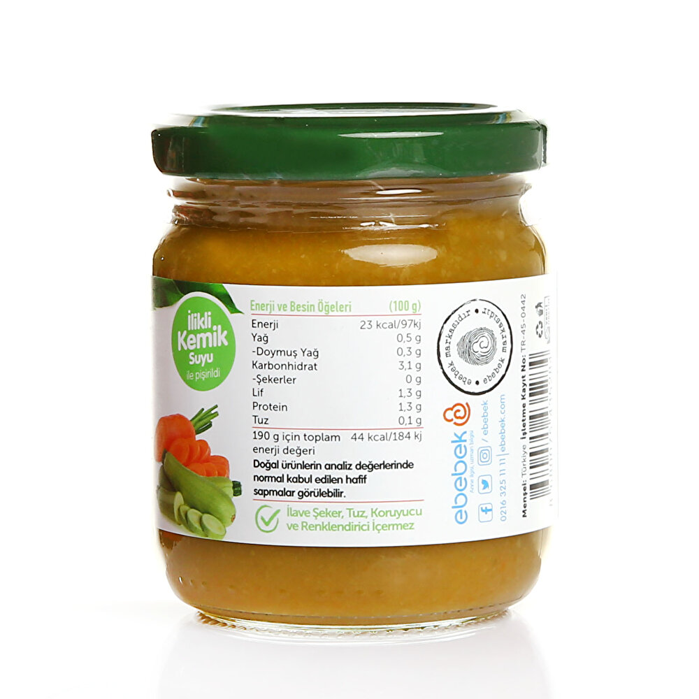 Kemik Sulu Sebze Çorbası 190 gr