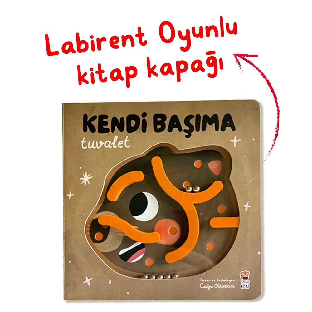 Kendi Başıma Tuvalet - Boncuklu Labirent Oyunlu Kitap