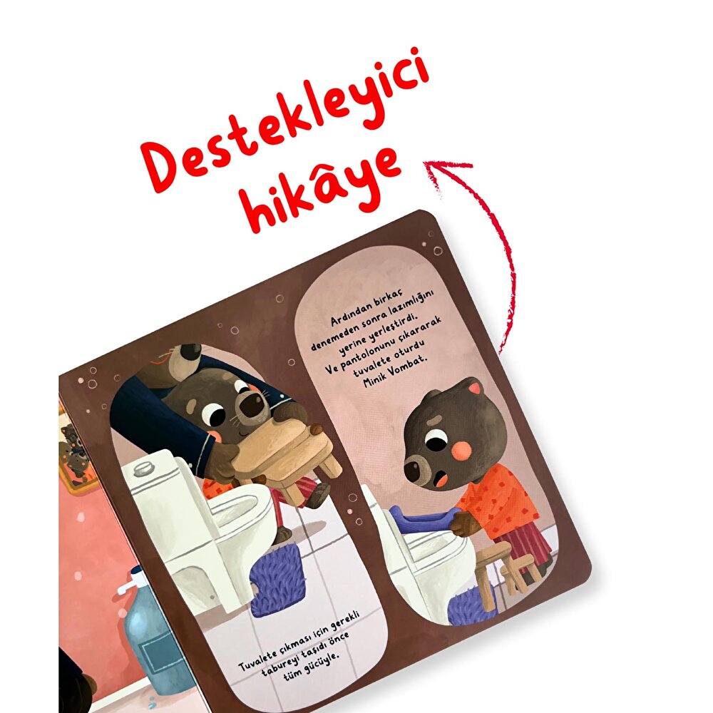 Kendi Başıma Tuvalet - Boncuklu Labirent Oyunlu Kitap