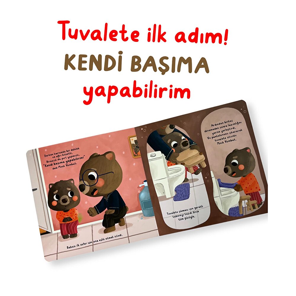 Kendi Başıma Tuvalet - Boncuklu Labirent Oyunlu Kitap