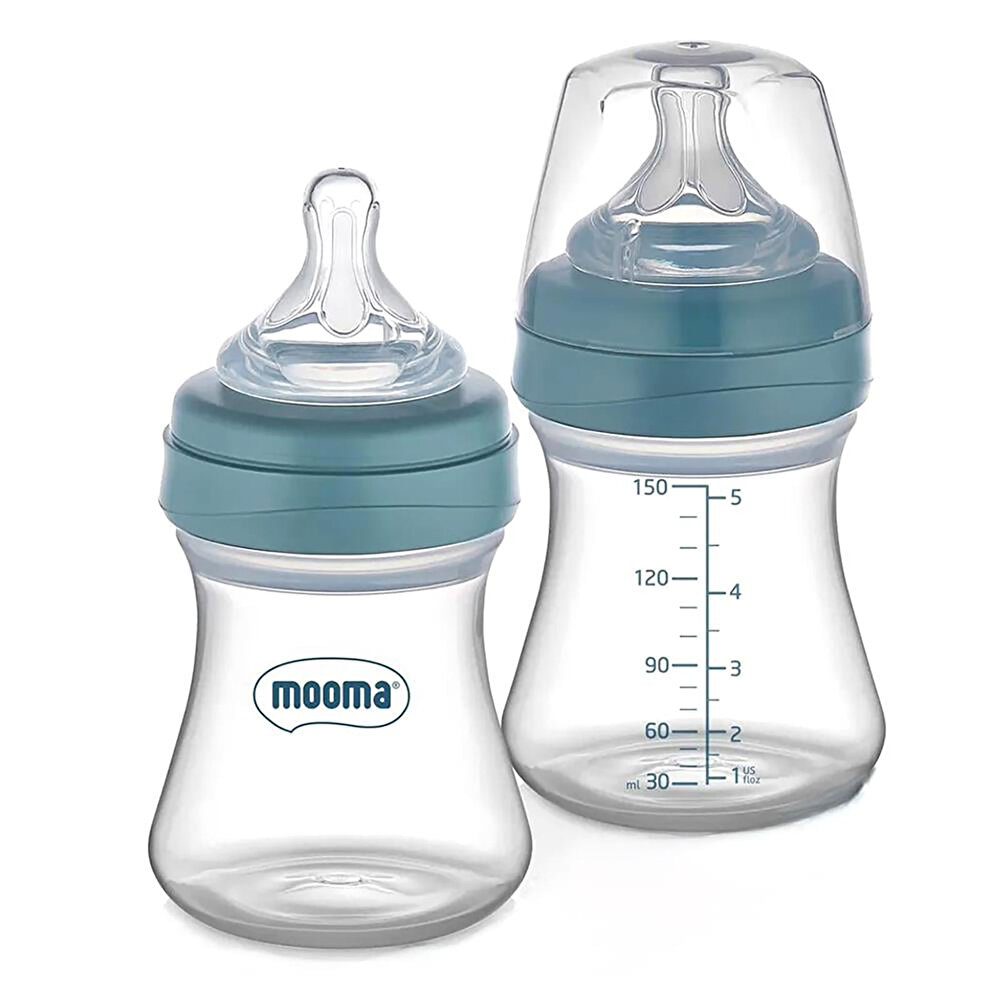 Kindy Biberon 150 ml 0-6 Ay Yavaş Akış Pastel Mavi