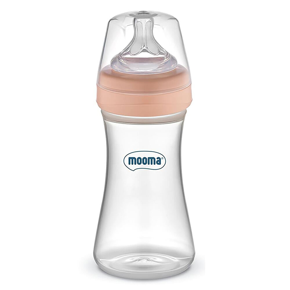Kindy Biberon 250 ml 6-18 Ay Orta Akış Gül Kurusu