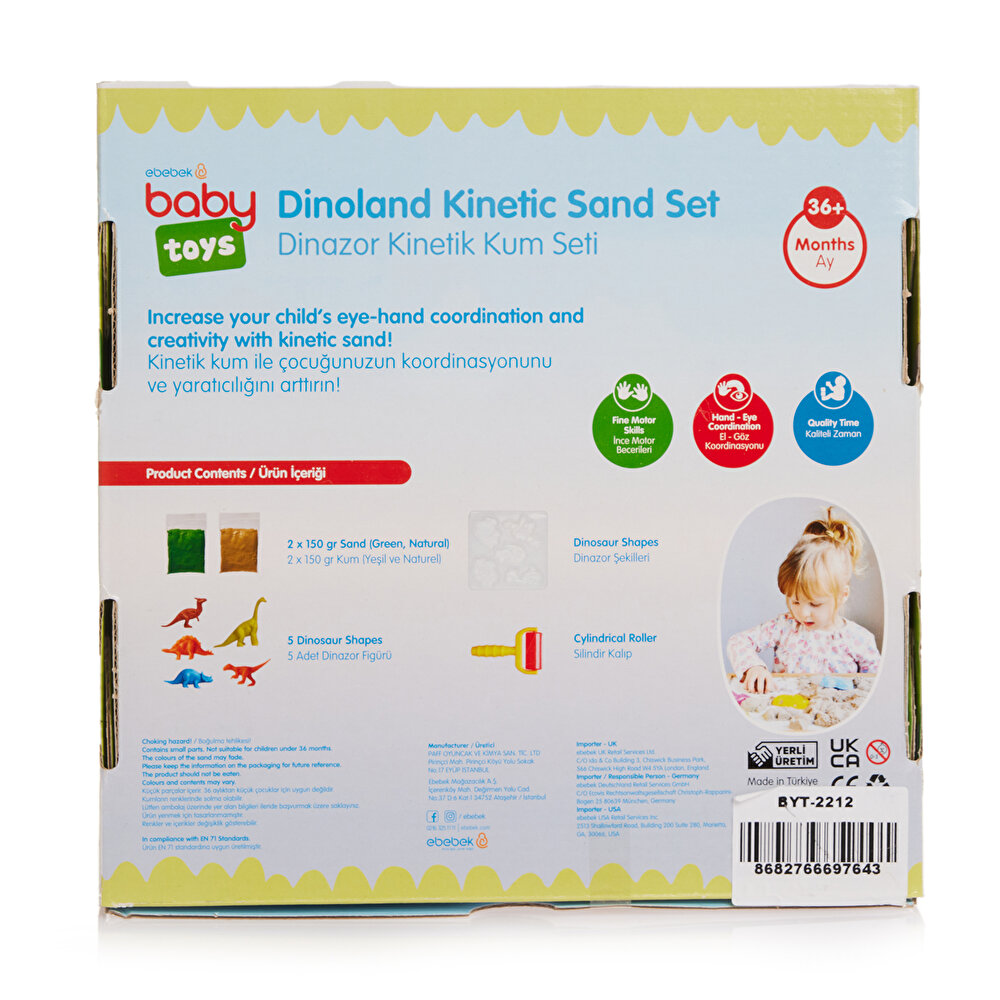 Kinetik Kum Seti Dinozor 300 gr