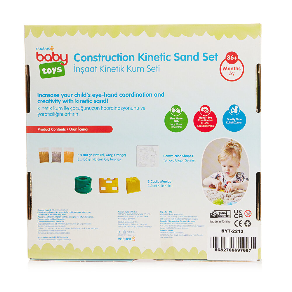 Kinetik Kum Seti - İnşaat 300 gr