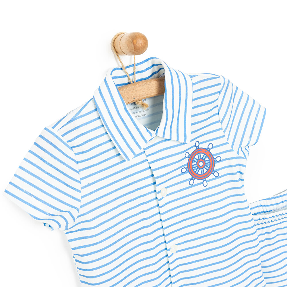 Kısa Kol Pijama Takımı Erkek Bebek