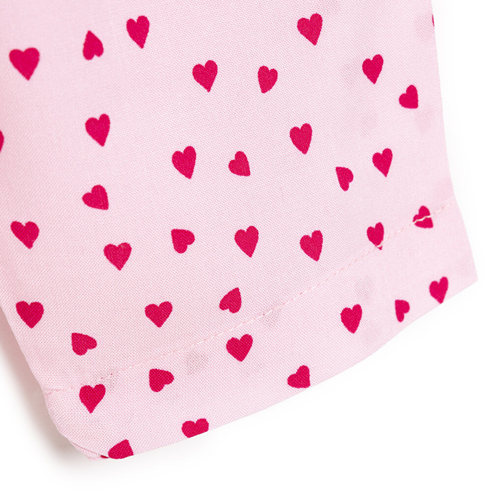 Kısa Kollu Pijama Takımı Kız Bebek