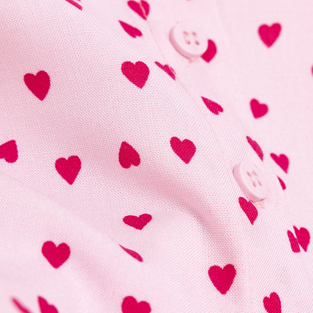 Kısa Kollu Pijama Takımı Kız Bebek