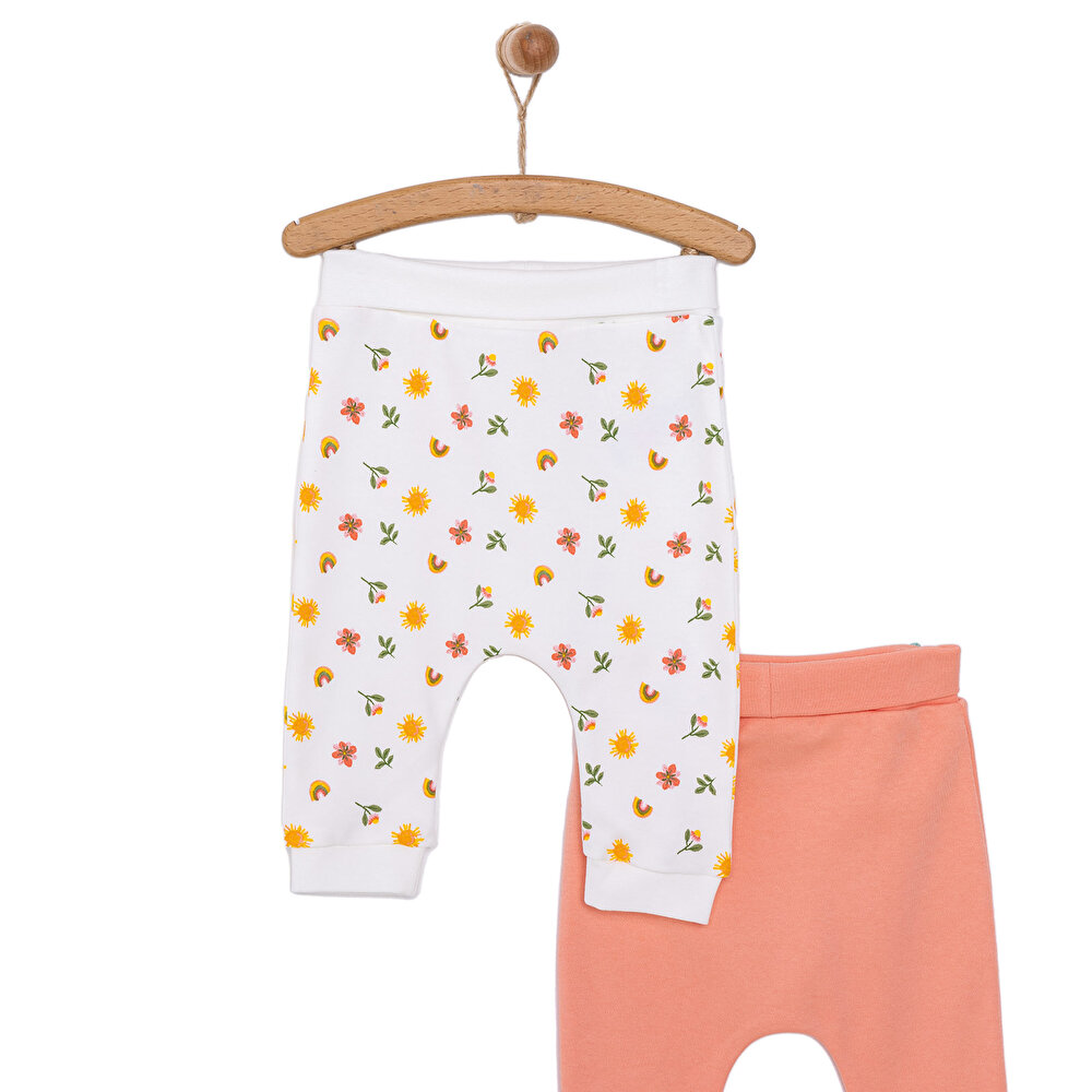 Kız Bebek 2'liYenidoğan Patiksiz Alt Ekru