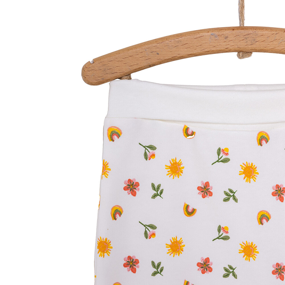 Kız Bebek 2'liYenidoğan Patiksiz Alt Ekru