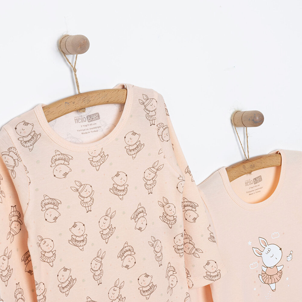 Kız 2li Uzun Kol Body Kız Bebek