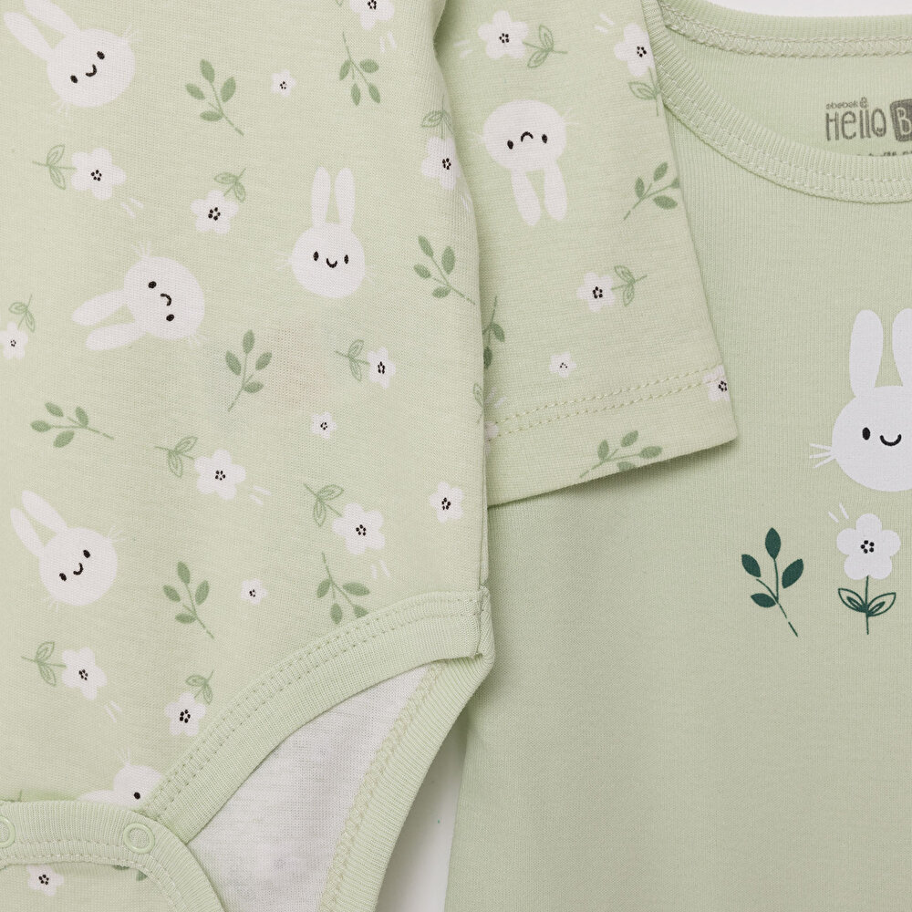 Kız 2li Uzun Kol Body Kız Bebek