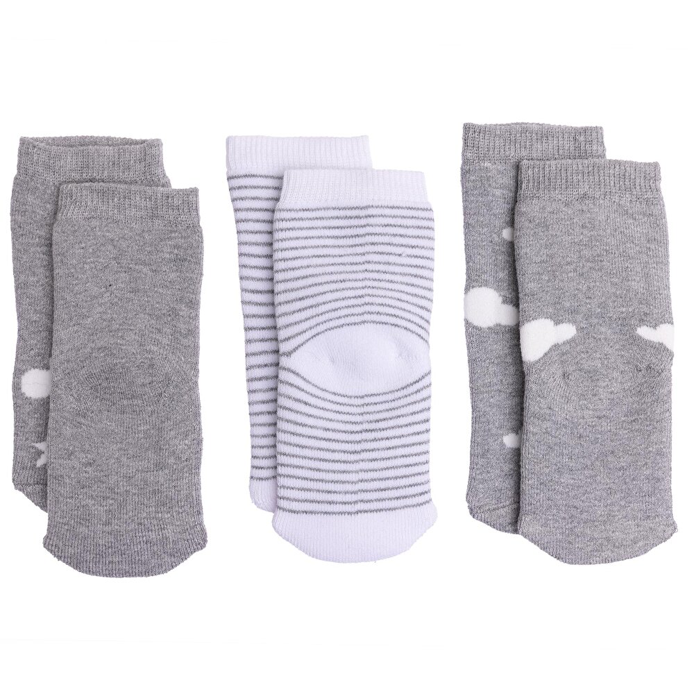 Kız 3lü Havlu Çorap Kız Bebek