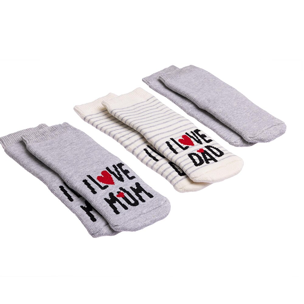 Kız 3lü Havlu Çorap Kız Bebek