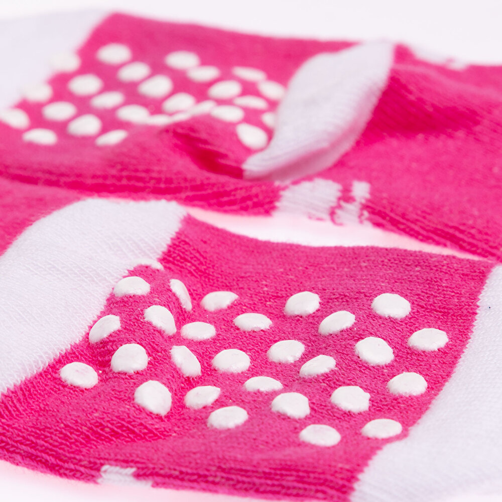 Kız 3lü Kaydırmaz Çorap Kız Bebek