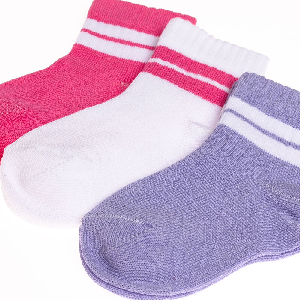 Kız 3lü Soket Çorap Kız Bebek