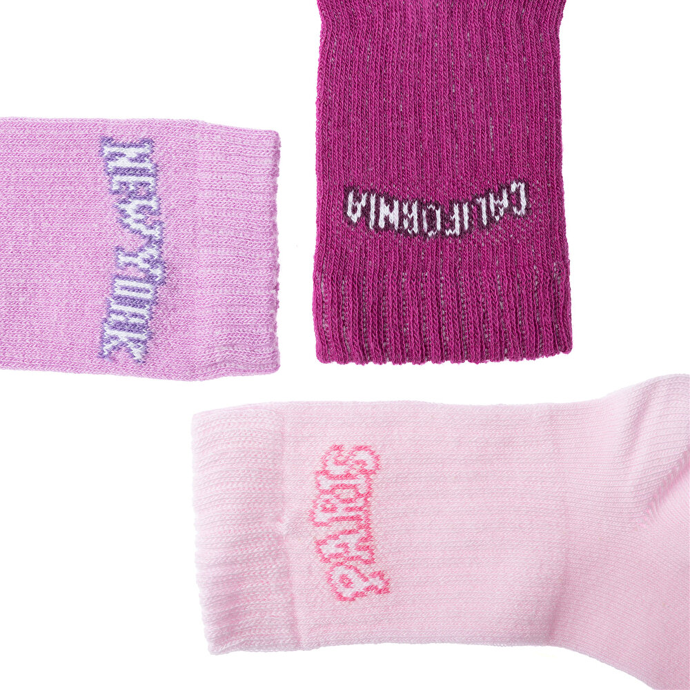 Kız 3lü Soket Çorap Kız Bebek