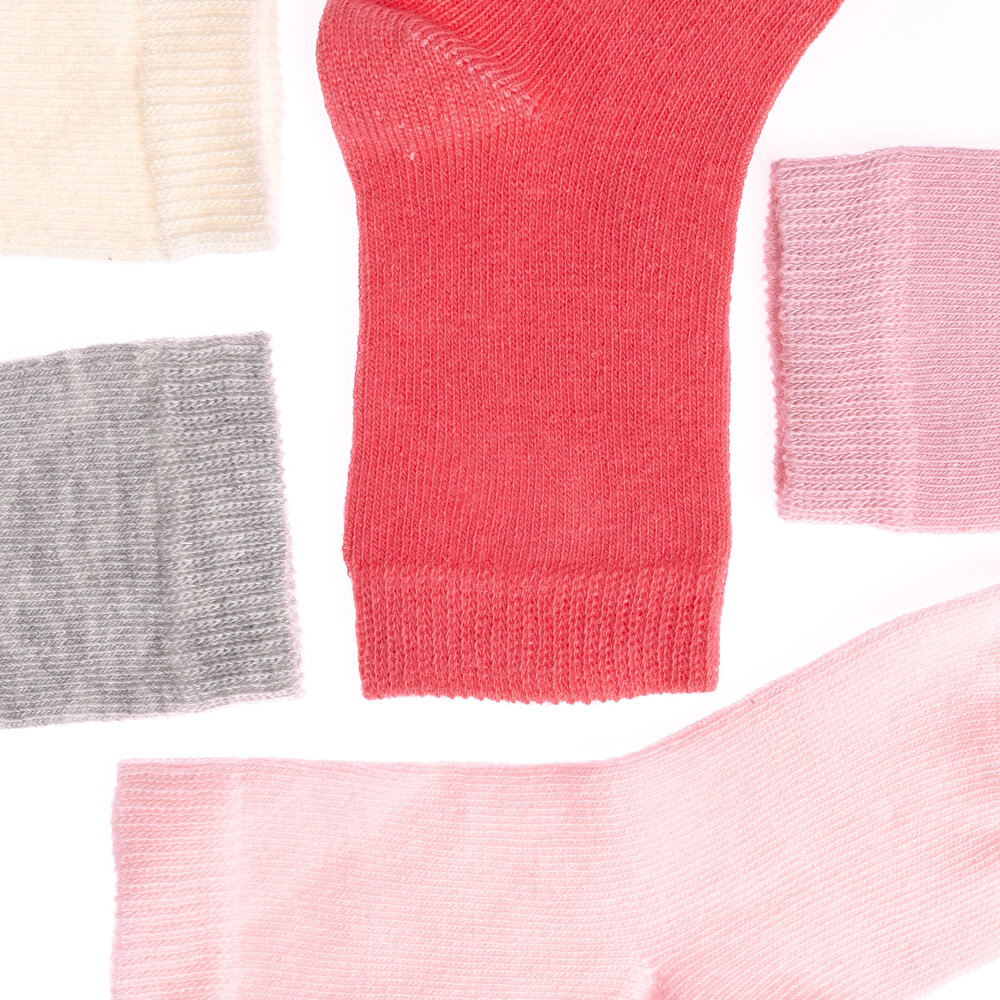 Kız 5'li Soket Çorap Kız Bebek