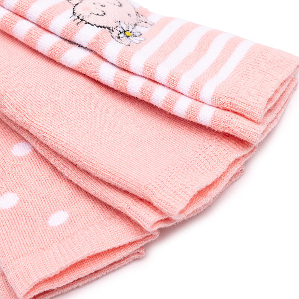 Kız Bebek 3lü Havlu Çorap