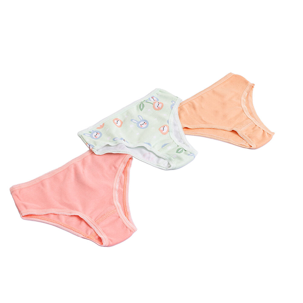 Kız Bebek 3lü Slip Külot