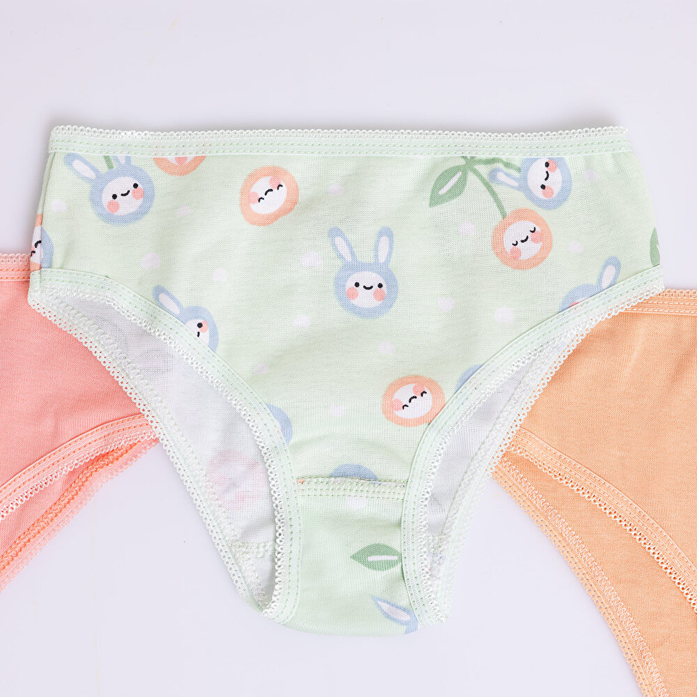 Kız Bebek 3lü Slip Külot