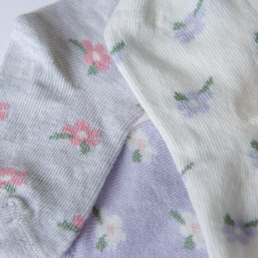 Kız Bebek 3lü Soket Çorap