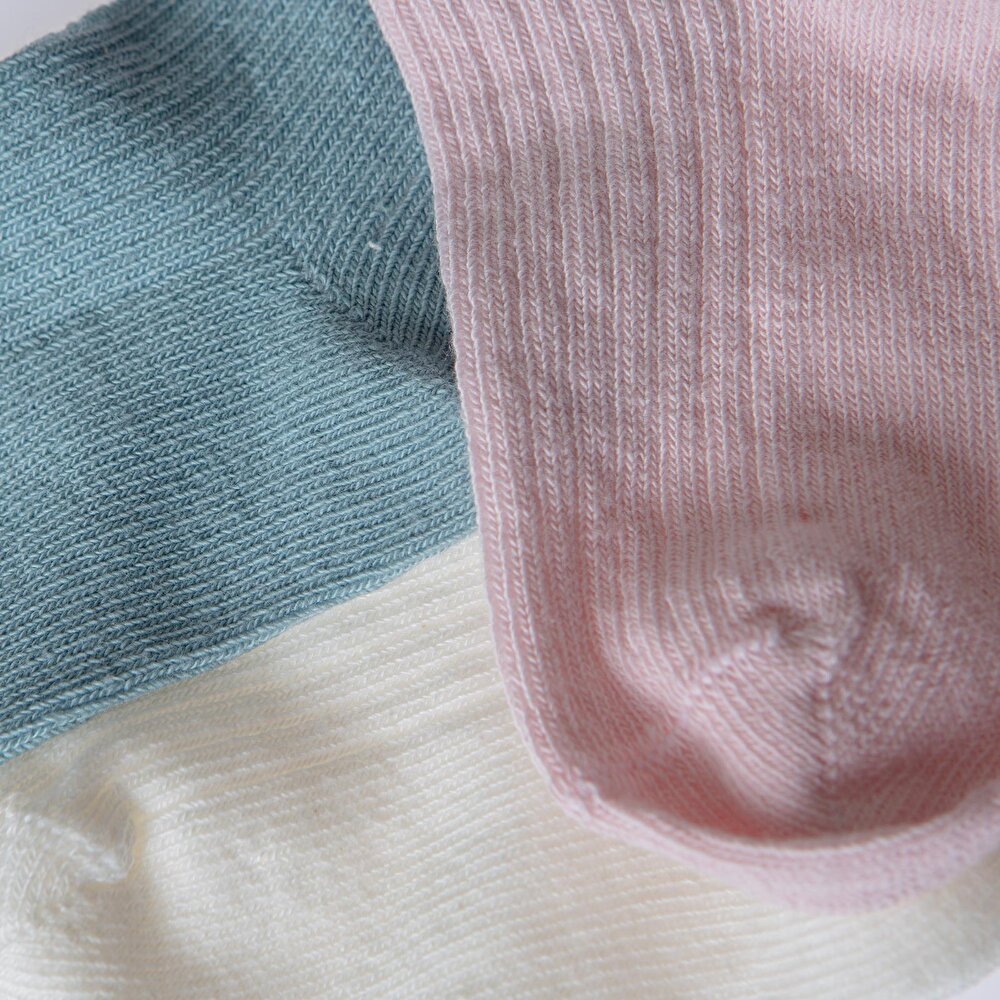 Kız Bebek 3lü Soket Çorap