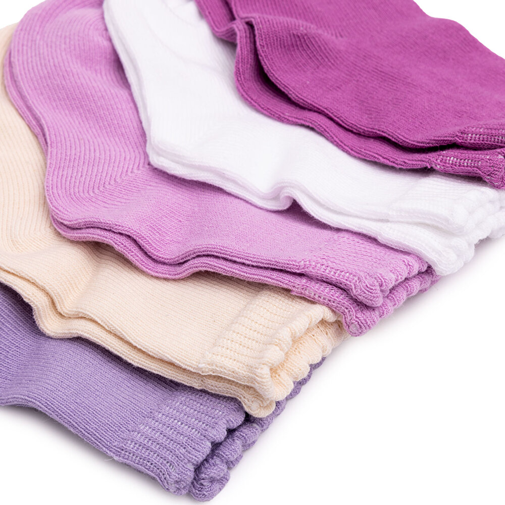 Kız Bebek 5'li Soket Çorap