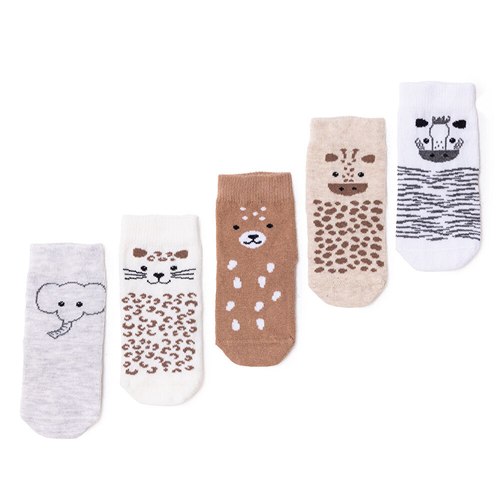 Kız Bebek 5'li Soket Çorap