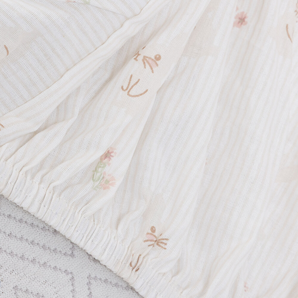 Kız Bebek Çarşaf Poplin 70 x 140cm