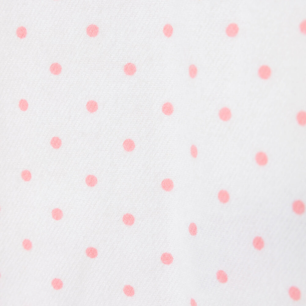 Kız Bebek Gömlek Düğmeli Bebe Yaka Uzun Kol