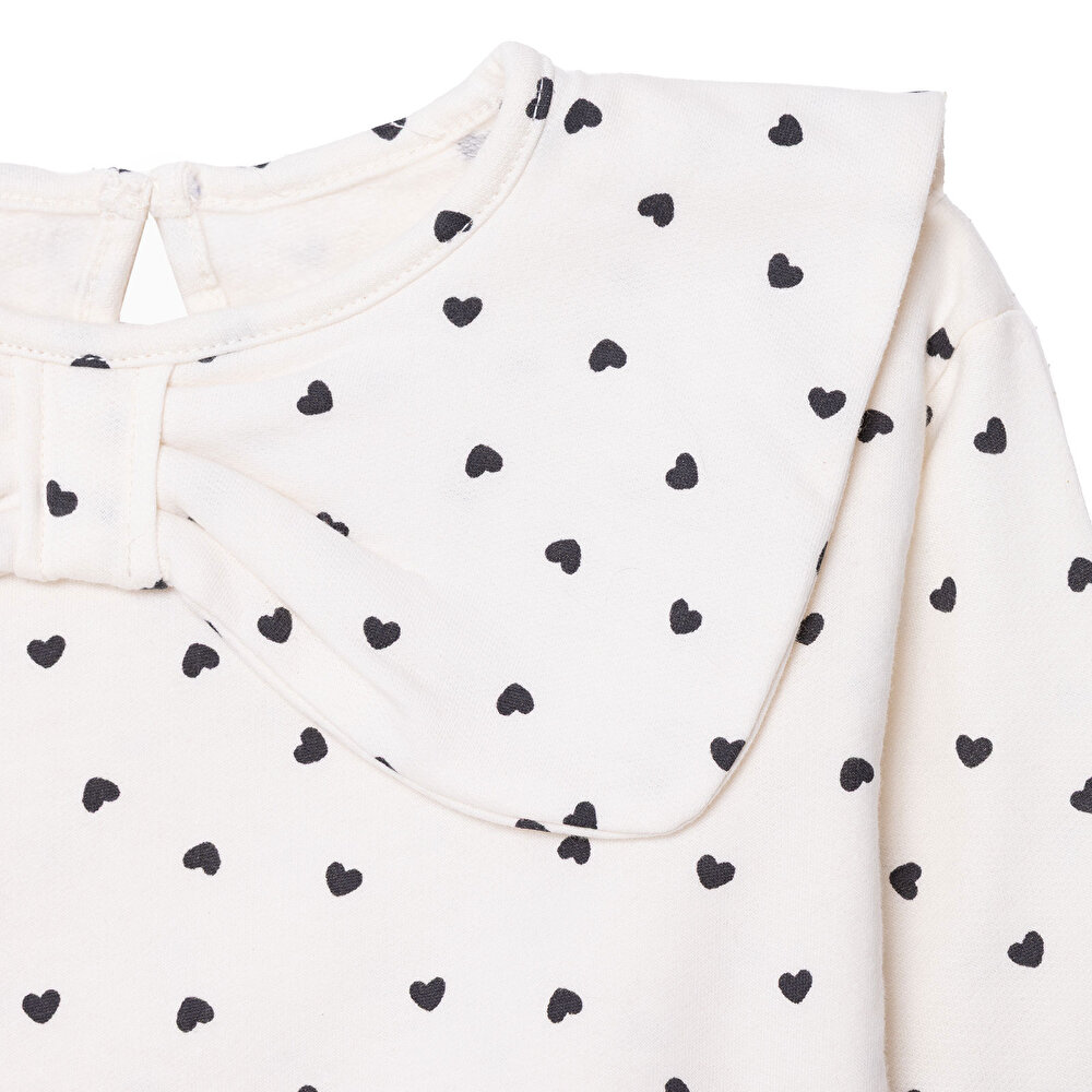 Kız Bebek Monochrome Bluz-Tayt Uzun Kol Reçme Paça