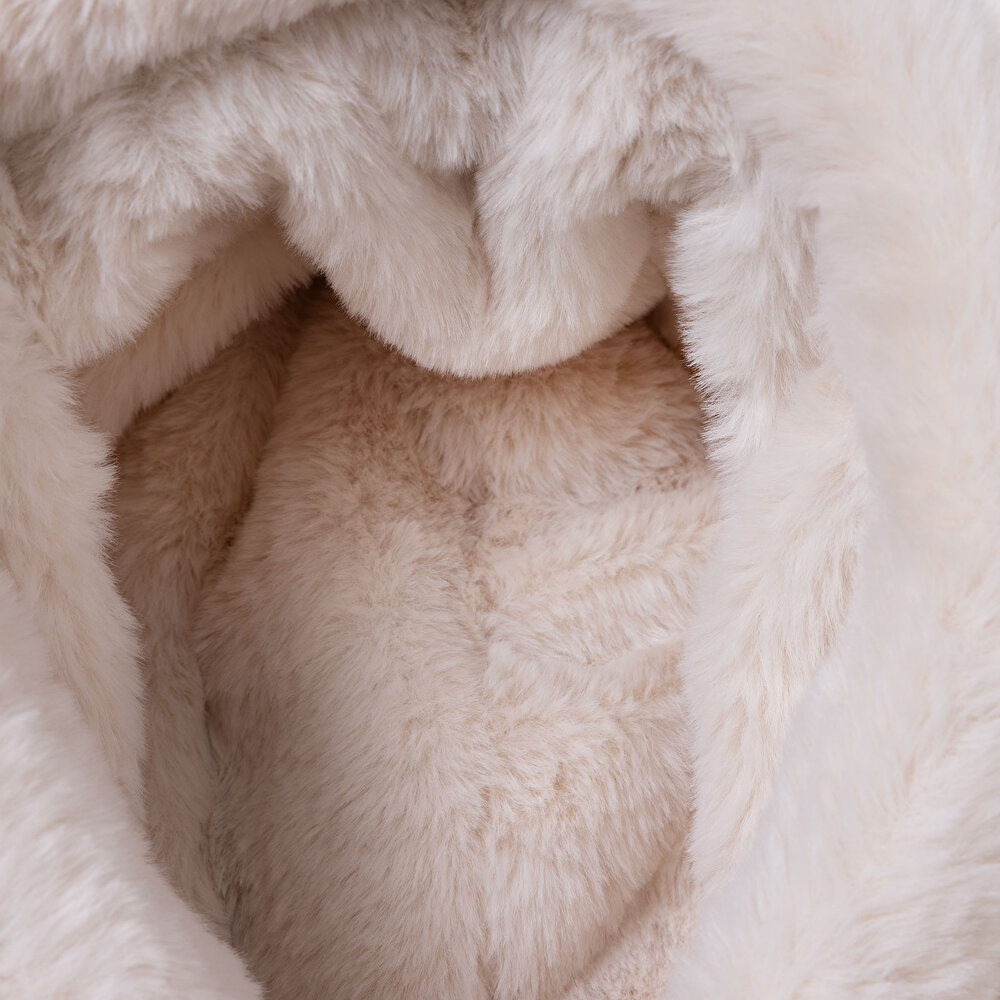 Kız Bebek Mont Çift Taraflı Fermuarlı Uzun Kol