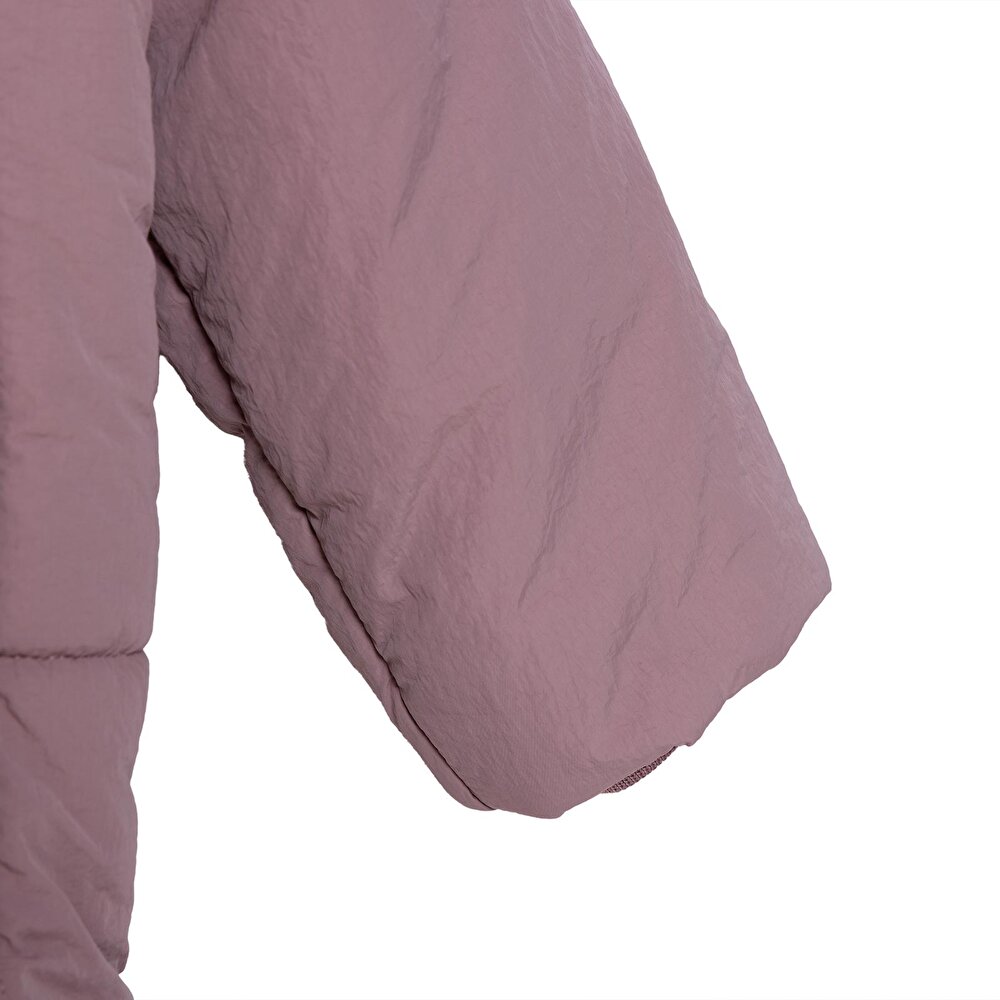 Kız Bebek Mont Polyester Uzun Kol