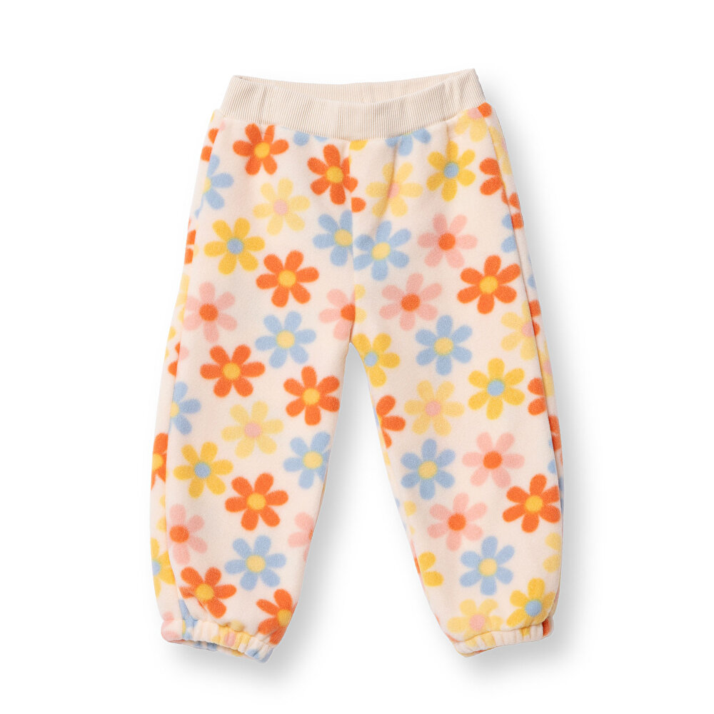 Kız Bebek Polar Pantolon Lastikli