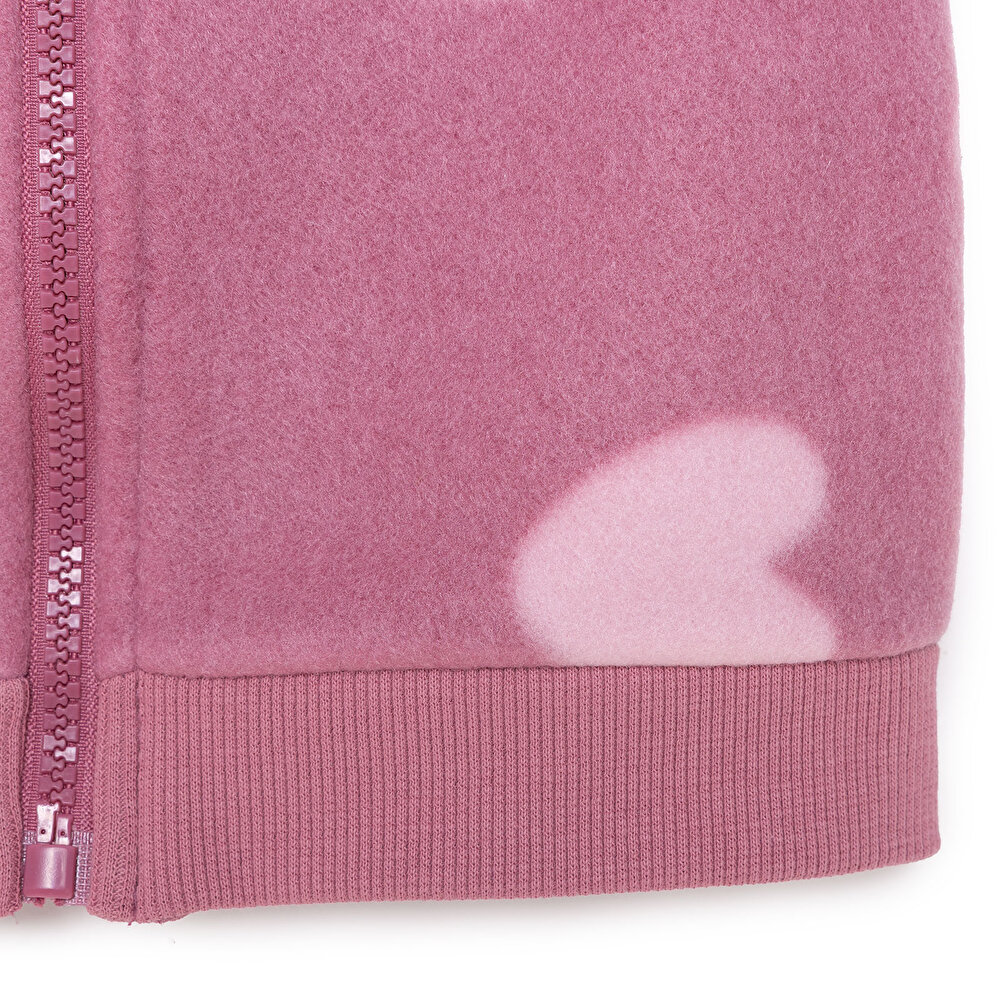 Kız Bebek Polar Yelek Atlet Kol