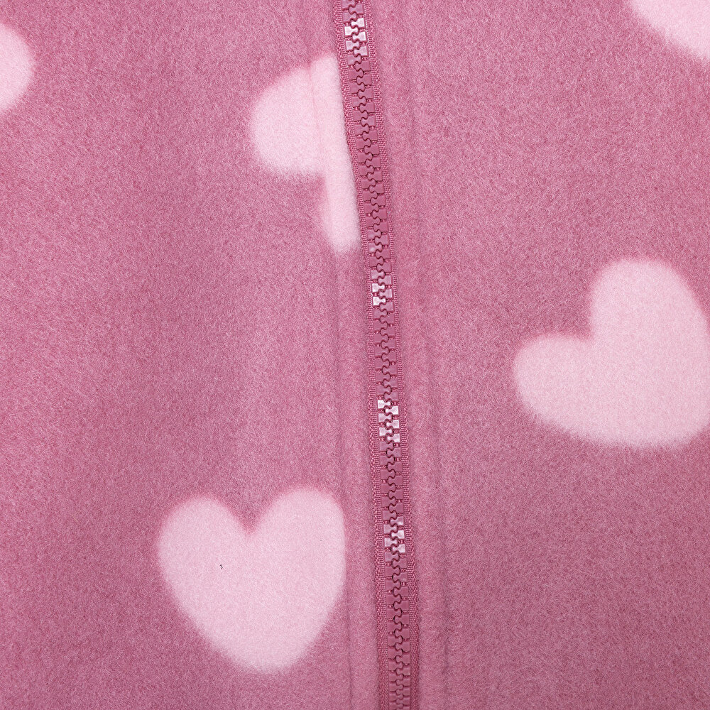 Kız Bebek Polar Yelek Atlet Kol