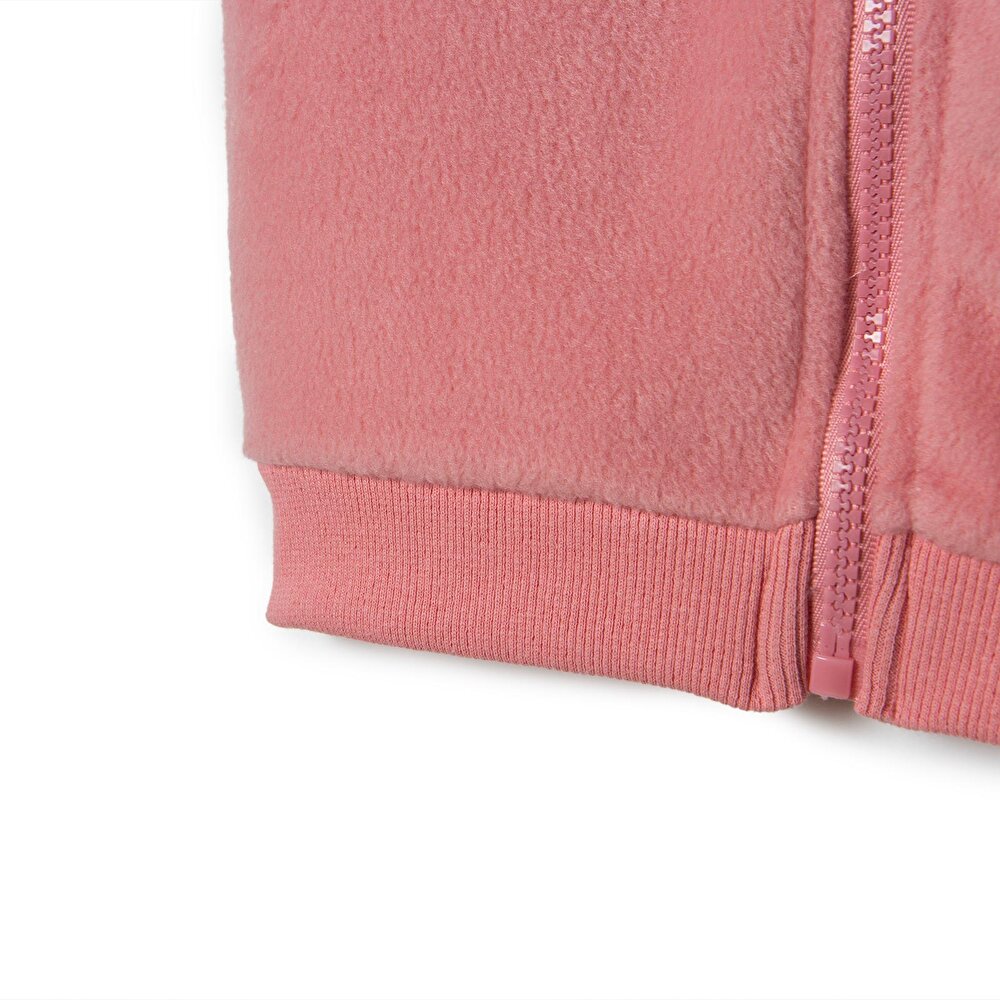 Kız Bebek Polar Yelek Fermuarlı Atlet