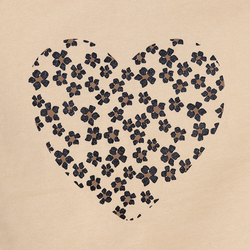 Kız Bebek Sweatshirt - Tayt Bisiklet Yaka Uzun Kol Reçme