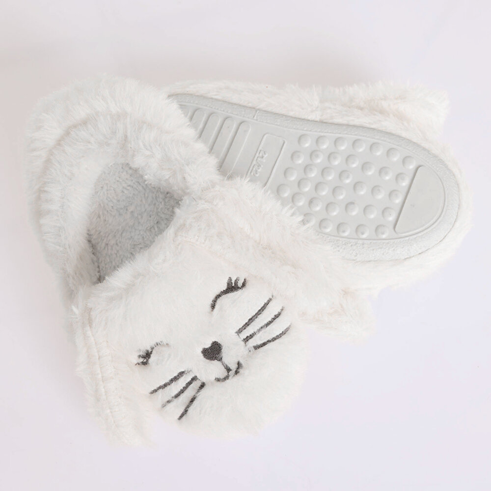 Kız Bebek Tavşan  Panduf Wellsoft Örme