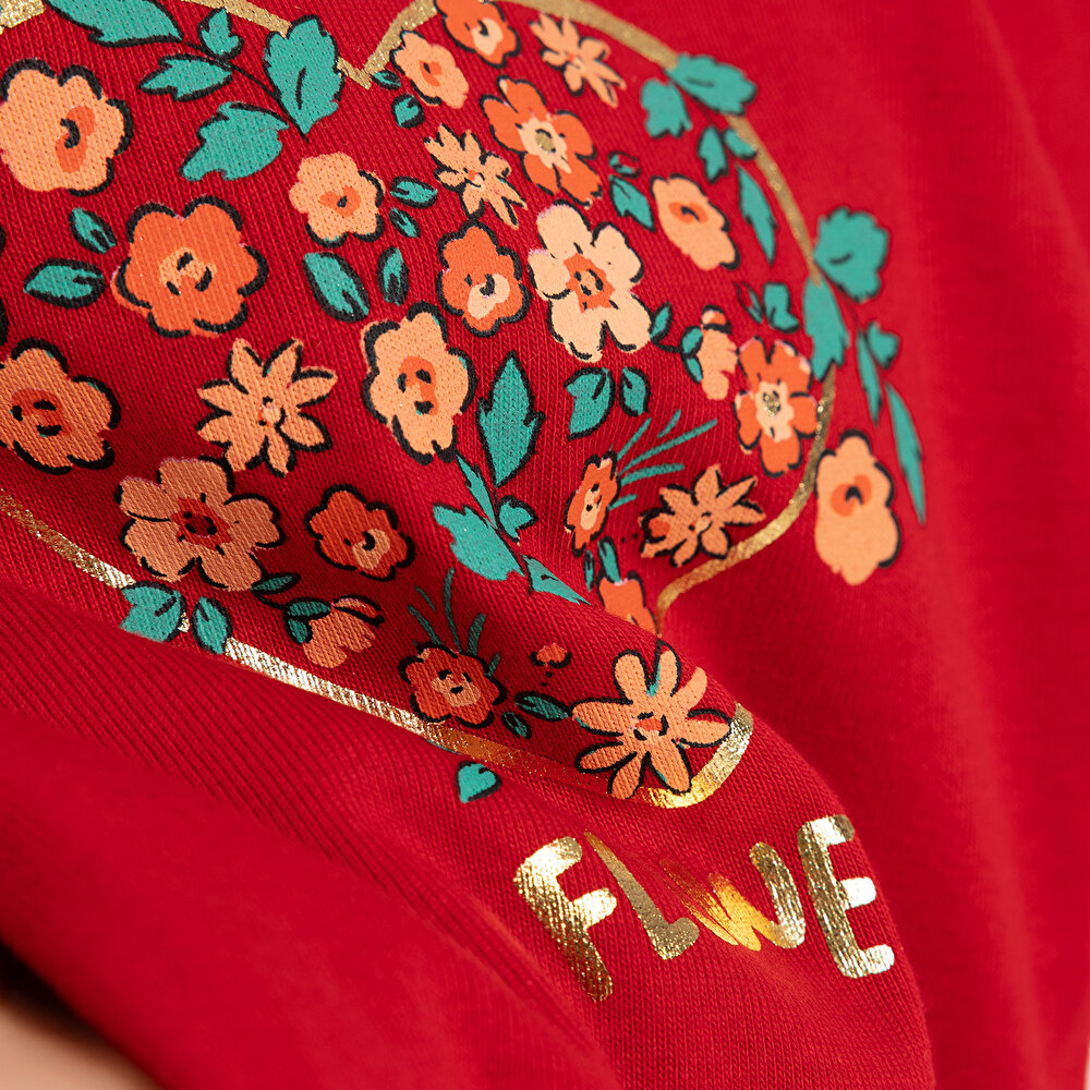 Kız Bebek Uzun Kol Body Ribana Çıtçıtlı Yaka