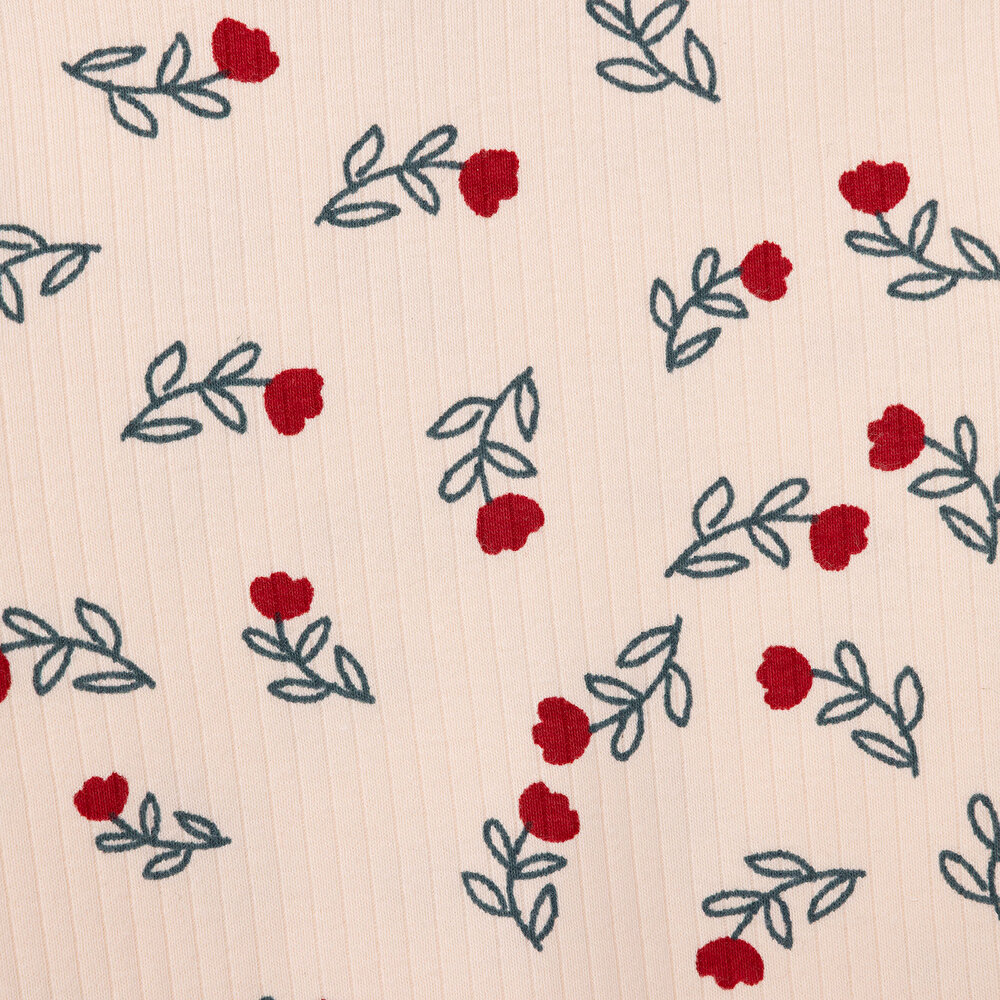 Kız Bebek Uzun Kol Tshirt Kaşkorse Bisiklet Yaka Uzun Kol