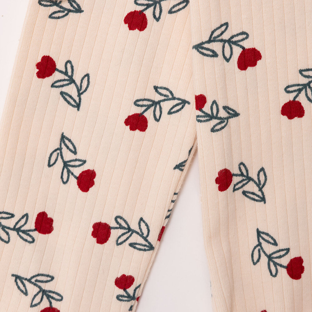 Kız Bebek Uzun Kol Tshirt Kaşkorse Bisiklet Yaka Uzun Kol